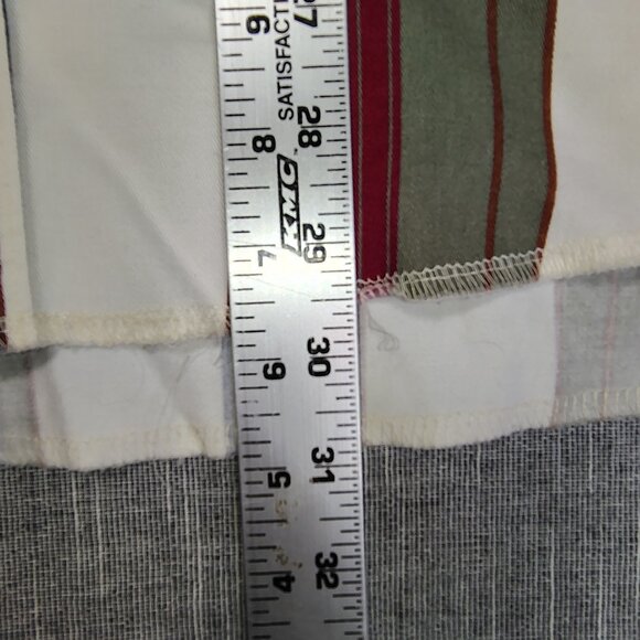 VINTAGE Wrangler Brushpopper Shirt Size Large 16.5 Striped Long Sleeve Western - Picture 9 of 12